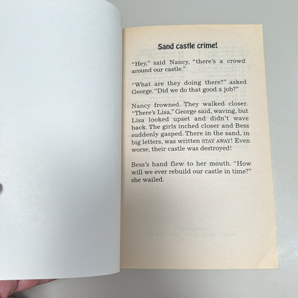 📚5/10.00, The Sand Castle Mystery (Nancy Drew Notebooks #49), clean book - Picture 4 of 9